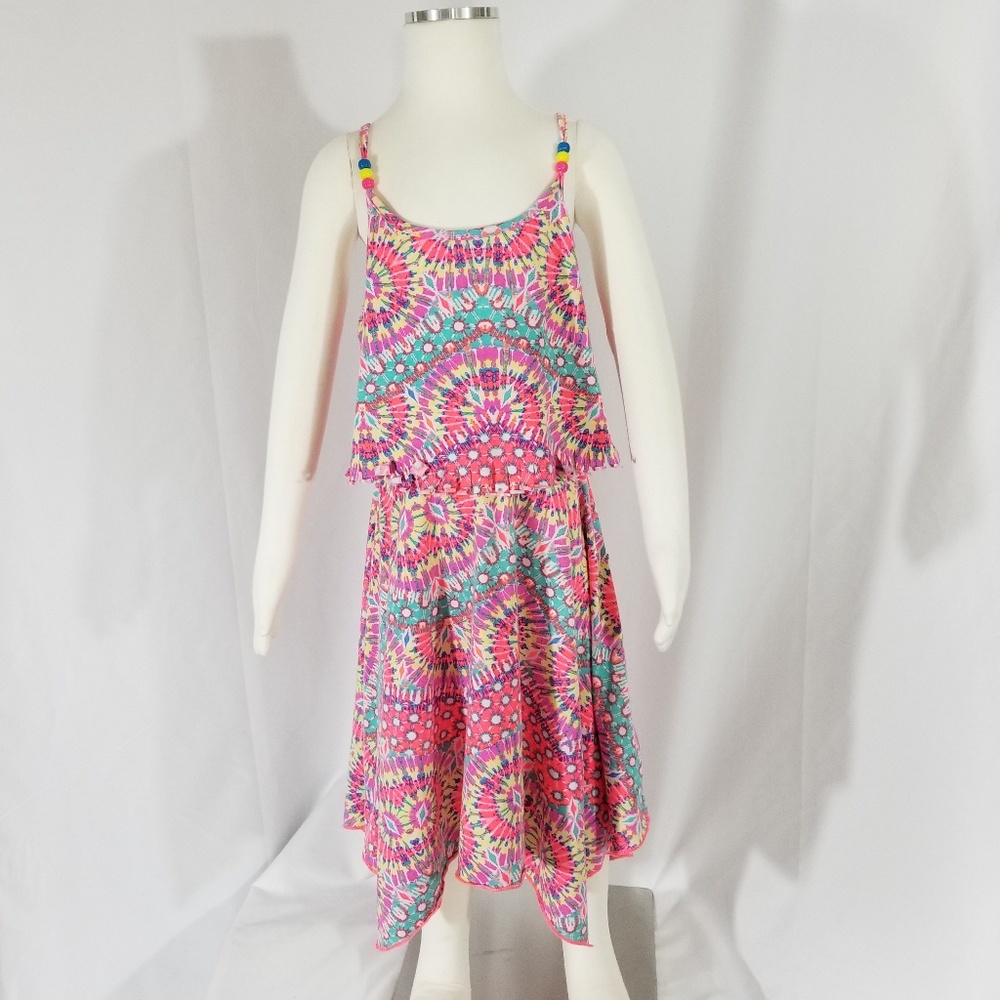 Lilt Girl's Dress Tie Dye print